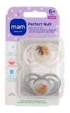 MAM 2 Soothers Perfect Night 6 Months and Over
