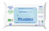 Mustela Komposterbare Rensende Vådservietter Uparfumerede 60 Servietter
