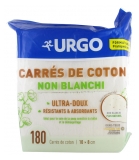 Urgo Carrés de Coton Non Blanchi 10 x 8 cm 180 Carrés