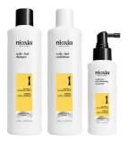 Nioxin System 1 Anti-Hair Loss Mini Kit for Natural Hair with Light Thinning
