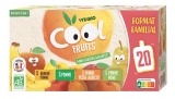 Vitabio Cool Fruits Multiparfums 4 Recettes Bio 20 Gourdes de 90 g
