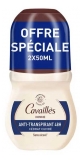 Cavaillès Homme Anti-Transpirant 48H Roll-On Lot de 2 x 150 ml