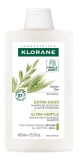 Klorane Extra-Doux - Tous Types de Cheveux Shampoing à l'Avoine 400 ml