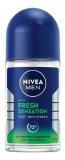 Nivea Men Fresh Sensation Déodorant Anti-Transpirant 72H Roll-On 50 ml