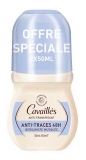 Cavaillès Anti-Transpirant Anti-Traces 48H Roll-On Lot de 2 x 150 ml