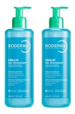 Bioderma Sébium Gel Moussant Nettoyant Purifiant Lot de 2 x 400 ml
