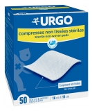 Urgo Compressas Estéreis Não Tecidas 10 cm x 10 cm 50 Saquetas de 2 Compressas