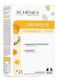 Les 3 Chênes Propolis 40 Pastilles à Sucer