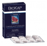 Biokap Anticaduta Cheveux et Ongles Homme 60 Comprimés (à consommer de préférence avant le 30/06/2026)