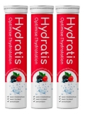Hydratis Lot de 3 x 20 Pastilles Effervescentes - Arôme : Fruits des Bois (à consommer de préférence avant le 30/06/2026)