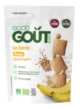 Good Goût Banānu kvadrātiņi no 8 mēnešiem Bio 50 g (ieteicams izlietot līdz 05/09/2026)