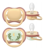Avent Ultra Air Day and Night 2 Sucettes Orthodontiques 0-6 Mois