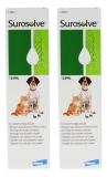 Surosolve Nettoyant Auriculaire Chiens et Chats Lot de 2 x 125 ml