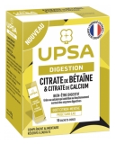 UPSA Digestion Citrate de Bétaïne et Citrate de Calcium 10 Sachets