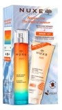 Nuxe Sun Eau Délicieuse Parfumante -tuoksuvesi 100 ml + aurinkosuojan jälkeen käytettävä suihkugeeli-shampoo 200 ml kaupan...