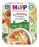 HiPP La Mamma Warzywne Cannelloni od 15 Miesiąca Ekologiczne 250 g (najlepiej spożyć przed 15.09.2026)