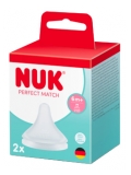 NUK Perfect Match 2 Sauger Flow Control Anti-Kolik ab 6 Monaten