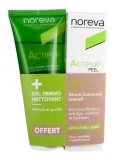 Noreva Actipur Peel Tiivistetty Tehoseerumi 30 ml + Ihonpuhdistusgeeli 100 ml Kaupan päälle