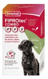 Beaphar Fiprotec Combo 268/241,2 mg Solution Spot-on Grands Chiens 20-40 kg 3 Pipettes (à consommer de préférence avant le...