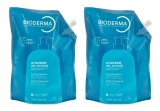 Bioderma Atoderm Eco-Recharge Duschgel 1 L Set mit 2