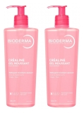 Bioderma Créaline pěnící gel sada 2 x 500 ml