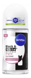 Nivea Black & White Invisible Deodorant Anti-Transpirant 72H Roll-On 50 ml