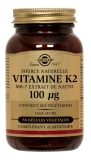 Solgar Vitamin K2 MK7 Natto Extract 100µg 50 Vegetable Caspules
