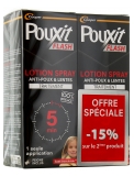 Pouxit Flash Utėlių ir Glindų Spray 2 x 150 ml Specialus Pasiūlymas