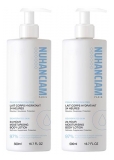 Nuhanciam Lait Corps Hydratant 24 Heures Peaux Déshydratées Lot de 2 x 500 ml