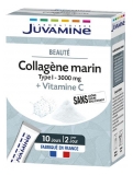 Juvamine Colagen Marin Tip I 3000 mg + Vitamina C 20 Plicuri (a se consuma de preferință înainte de 30/10/2026)