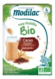 Modilac My Organic Cereals From 6 Months Cocoa 250 g (da consumarsi preferibilmente entro il 31/10/2026)