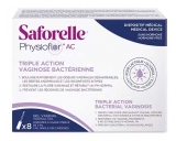 Saforelle Physioflor AC Triple Action Vaginose Bactérienne 8 Unidoses