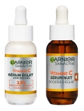 Garnier SkinActive Vitamin C Serum za sijaj proti madežem 30 ml + Vitamin C Nočni serum za spodbujanje sijaja 30 ml