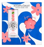 Roger & Gallet Fleur de Figuier Hyväntuoksuinen Eau Parfumée 100 ml + Tuoksukynttilä 85 g Lahjaksi
