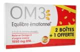 Isodisnatura OM3 Emotionales Gleichgewicht Pack 3 x 60 Kapseln
