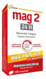 Mag 2 24H Formule Renforcée 120 Comprimés