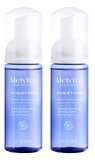 Melvita Bouquet Floral Reinigungsschaum Bio-Glanz Set mit 2 x 150 ml