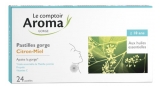 Le Comptoir Aroma Halstabletter Hals Citron Honung 24 Sugtabletter (bäst före 30/11/2026)