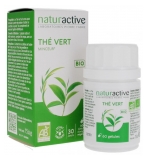 Naturactive Thé Vert Bio 60 Gélules (à consommer de préférence avant le 30/11/2026)