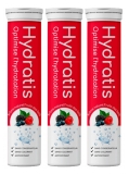Hydratis Lot de 3 x 20 Pastilles Effervescentes