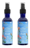 Sanoflore Véritable Eau Florale Rose x Jacques Merle Lot de 2 x 200 ml