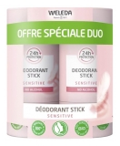 Weleda Dezodorant w Sztyfcie Sensitive Zestaw 2 x 50 g (najlepiej spożyć przed 30.11.2026)