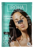 Iroha Nature Charcoal 5 Patches Nose