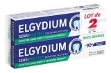 Elgydium Sensiprotect Dentifrice Dents Sensibles Lot de 2 x 75 ml