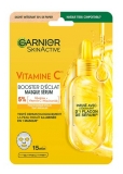 Garnier SkinActive Mască din Material Textil cu Vitamina C Ser Booster de Luminozitate 28 ml
