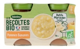 Blédina „Les Récoltes Bio“ Obuoliai Bananai Ekologiški 2 Stiklinės (geriausiai vartoti iki 23/12/2026)