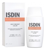 Isdin FotoUltra 100 Spot Prevent Color Prévention Taches Solaires SPF50+ 50 ml (à consommer de préférence avant le 01/01/2027)