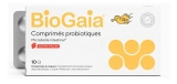 BioGaia Probiotyczna Mikroflora Jelitowa o Smaku Truskawkowym 10 Tabletek (najlepiej spożyć przed 01.01.2027)