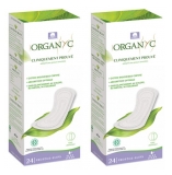 Organyc Set mit 2 x 24 Slipeinlagen