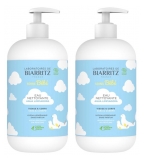 Laboratoires de Biarritz Alga Natis Organisches Reinigungswasser Set mit 2 x 500 ml